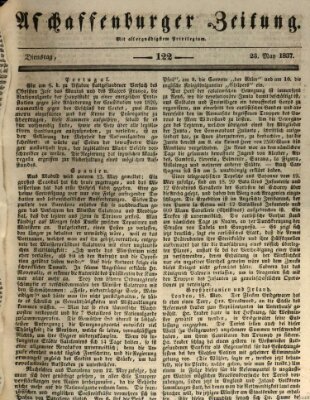 Aschaffenburger Zeitung Dienstag 23. Mai 1837