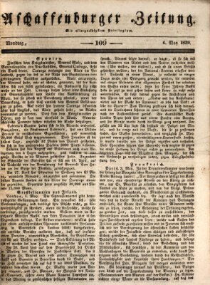 Aschaffenburger Zeitung Montag 6. Mai 1839