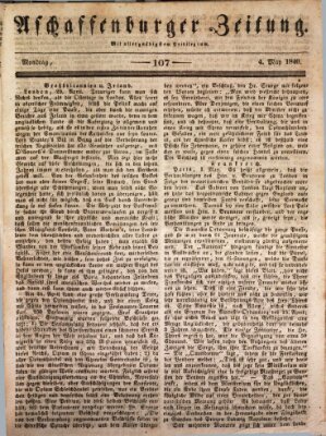 Aschaffenburger Zeitung Montag 4. Mai 1840