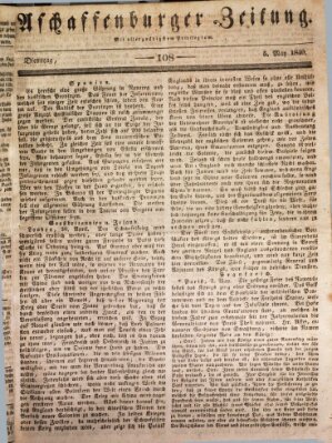 Aschaffenburger Zeitung Dienstag 5. Mai 1840