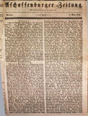 Aschaffenburger Zeitung Freitag 8. Mai 1840