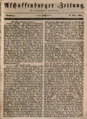 Aschaffenburger Zeitung Samstag 8. Mai 1841