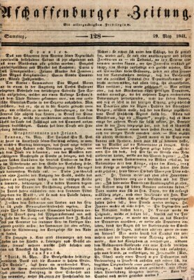 Aschaffenburger Zeitung Samstag 29. Mai 1841