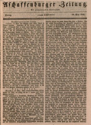 Aschaffenburger Zeitung Freitag 19. Mai 1843