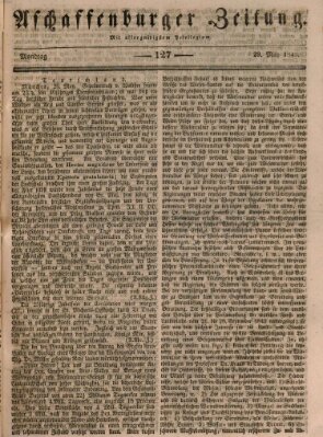 Aschaffenburger Zeitung Montag 29. Mai 1843