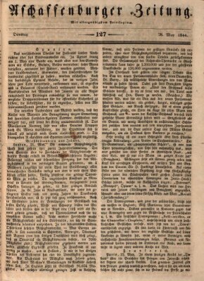 Aschaffenburger Zeitung Dienstag 28. Mai 1844