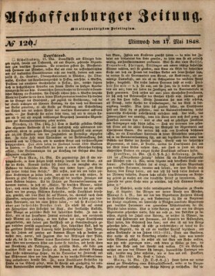 Aschaffenburger Zeitung Donnerstag 18. Mai 1848