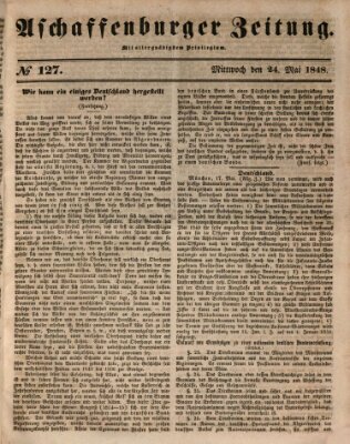 Aschaffenburger Zeitung Mittwoch 24. Mai 1848