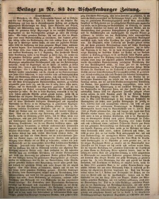 Aschaffenburger Zeitung Sonntag 24. März 1850