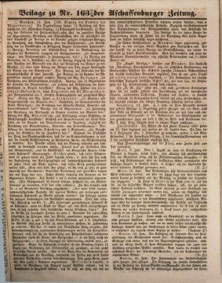 Aschaffenburger Zeitung Samstag 15. Juni 1850