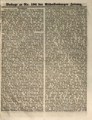 Aschaffenburger Zeitung Donnerstag 18. Juli 1850