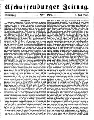 Aschaffenburger Zeitung Donnerstag 8. Mai 1851