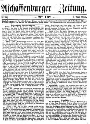 Aschaffenburger Zeitung Freitag 4. Mai 1855