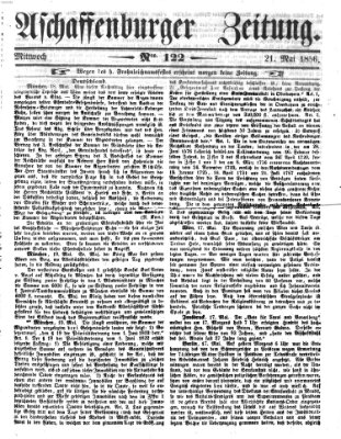 Aschaffenburger Zeitung Mittwoch 21. Mai 1856