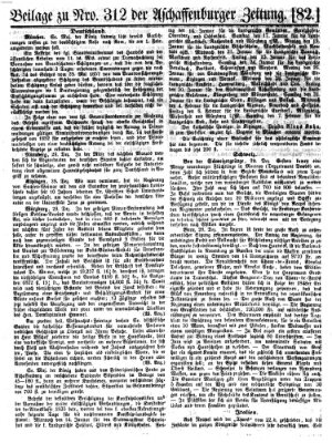 Aschaffenburger Zeitung Mittwoch 31. Dezember 1856