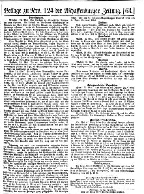 Aschaffenburger Zeitung Donnerstag 26. Mai 1859