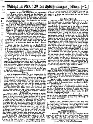 Aschaffenburger Zeitung Mittwoch 1. Juni 1859