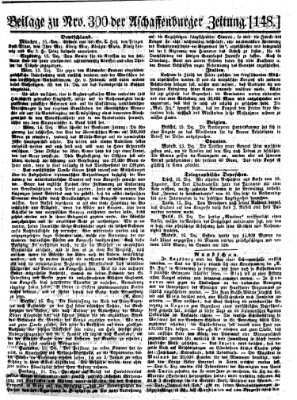 Aschaffenburger Zeitung Sonntag 18. Dezember 1859