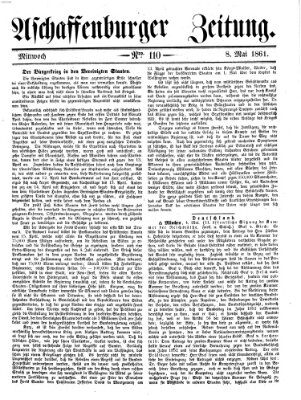 Aschaffenburger Zeitung Mittwoch 8. Mai 1861