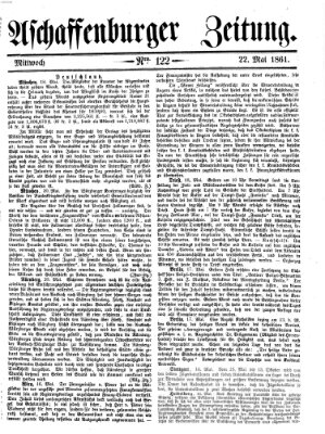 Aschaffenburger Zeitung Mittwoch 22. Mai 1861