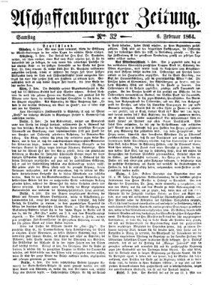 Aschaffenburger Zeitung Samstag 6. Februar 1864