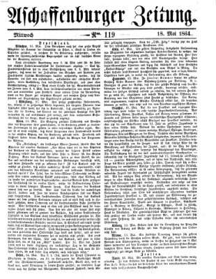 Aschaffenburger Zeitung Mittwoch 18. Mai 1864