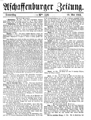 Aschaffenburger Zeitung Donnerstag 19. Mai 1864