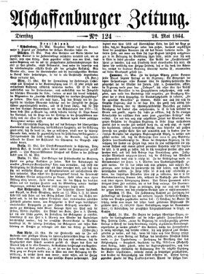 Aschaffenburger Zeitung Dienstag 24. Mai 1864