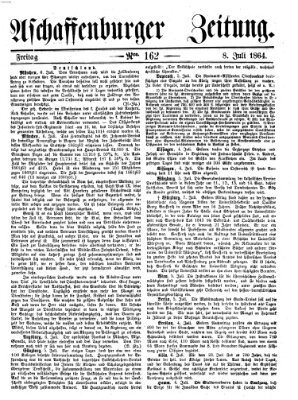 Aschaffenburger Zeitung Freitag 8. Juli 1864