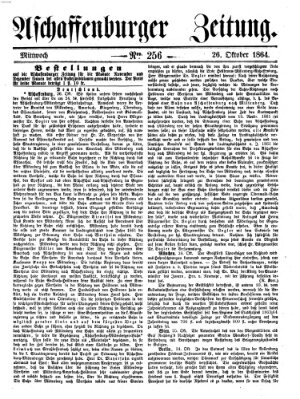 Aschaffenburger Zeitung Mittwoch 26. Oktober 1864