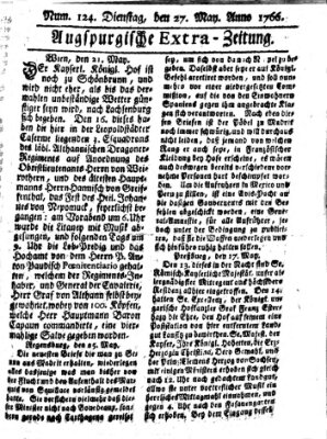 Augspurgische Ordinari-Post-Zeitung (Augsburger Postzeitung) Dienstag 27. Mai 1766