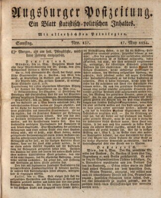 Augsburger Postzeitung Samstag 17. Mai 1834