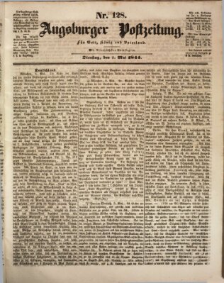 Augsburger Postzeitung Dienstag 7. Mai 1844