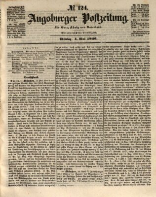 Augsburger Postzeitung Montag 4. Mai 1846