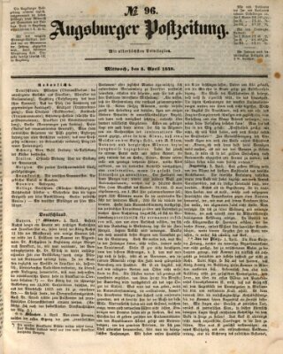 Augsburger Postzeitung Mittwoch 5. April 1848