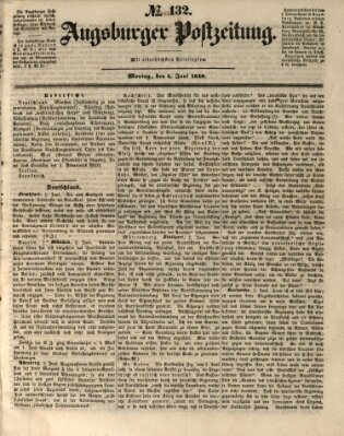Augsburger Postzeitung Montag 4. Juni 1849