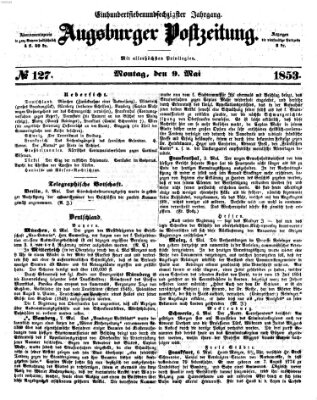 Augsburger Postzeitung Montag 9. Mai 1853