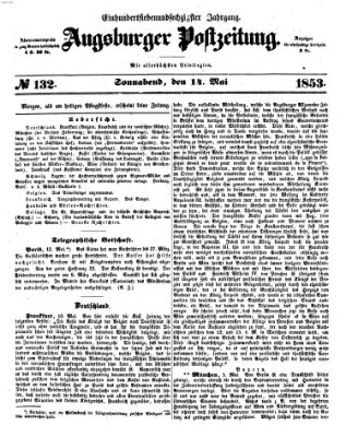 Augsburger Postzeitung Samstag 14. Mai 1853