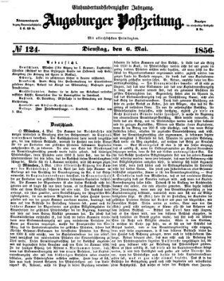 Augsburger Postzeitung Dienstag 6. Mai 1856