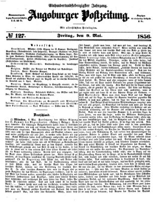 Augsburger Postzeitung Freitag 9. Mai 1856