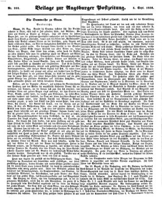 Augsburger Postzeitung Freitag 5. September 1856