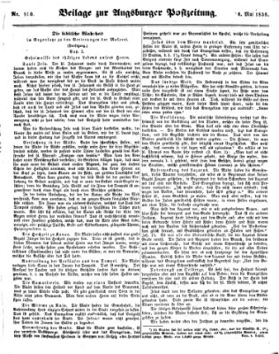 Augsburger Postzeitung Donnerstag 6. Mai 1858