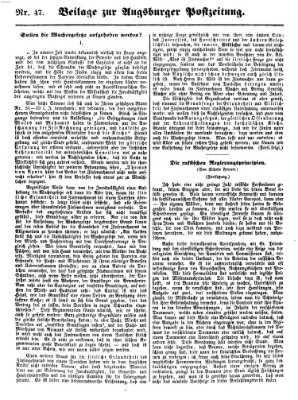 Augsburger Postzeitung Dienstag 17. Mai 1859