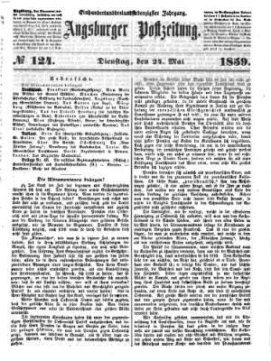 Augsburger Postzeitung Dienstag 24. Mai 1859