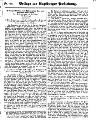 Augsburger Postzeitung Freitag 8. Juli 1859