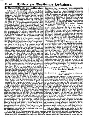 Augsburger Postzeitung Samstag 23. Juli 1859