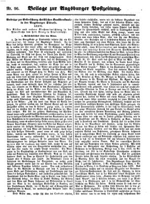 Augsburger Postzeitung Donnerstag 27. Oktober 1859