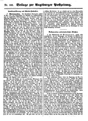 Augsburger Postzeitung Dienstag 8. November 1859