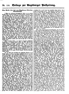 Augsburger Postzeitung Dienstag 13. Dezember 1859