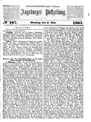 Augsburger Postzeitung Montag 6. Mai 1861